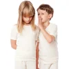 Best Sale Levende Ambachten | Shirt Met Korte Mouwen Kinderen Functioneel Ondergoed