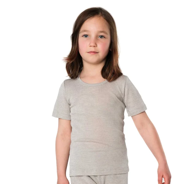 Flash Sale Levende Ambachten | Shirt Met Korte Mouwen Kinderen Functioneel Ondergoed