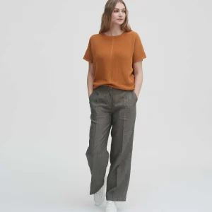 Shop Ophelia | Linnen Broek Vrouwen Jeans En Broeken