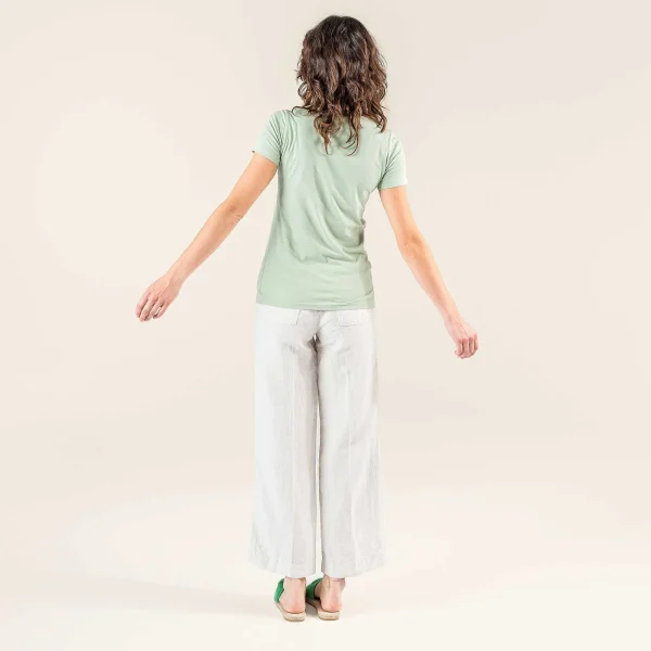 Clearance Ophelia | Linnen Broek Vrouwen Jeans En Broeken