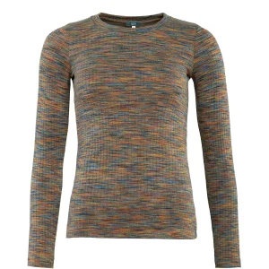 Outlet Priska | Tshirt Met Lange Mouwen Vrouwen Gebreide Kleding En Sweatshirts